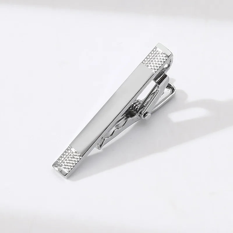 4CM Tie Clips for Men Tie Kit Pin Firm Men's Tie Clip LD08 Qme 2