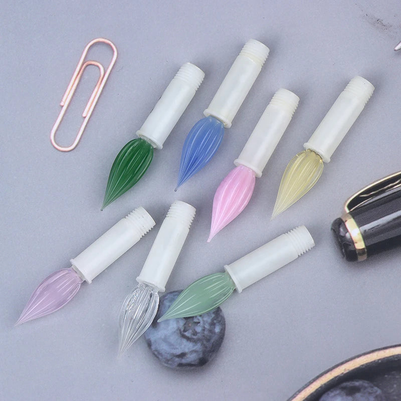 Glass Pen Nib Fit Jinhao 82 Fountain Dip Tip Water Stationery Office Qme