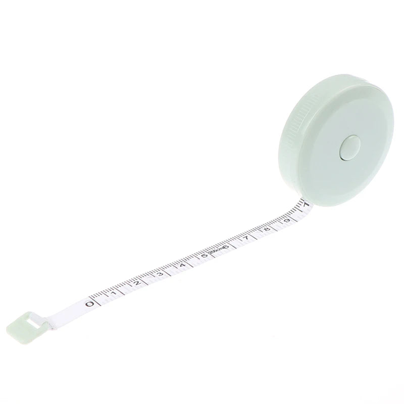 2m Tape Measures Portable Retractable Ruler Children Height Roll Qme Green