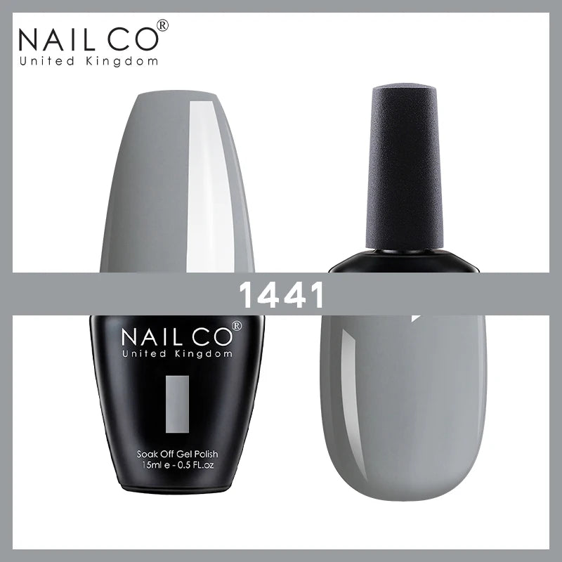 NAILCO Nude Nails Gel Nail Polish UV LED Semi-permant Varnish Hybrid