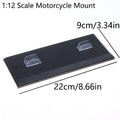 Plastic Display Stand Motorcycle Models 1 12 Scale Flat Stable Base Qme A1