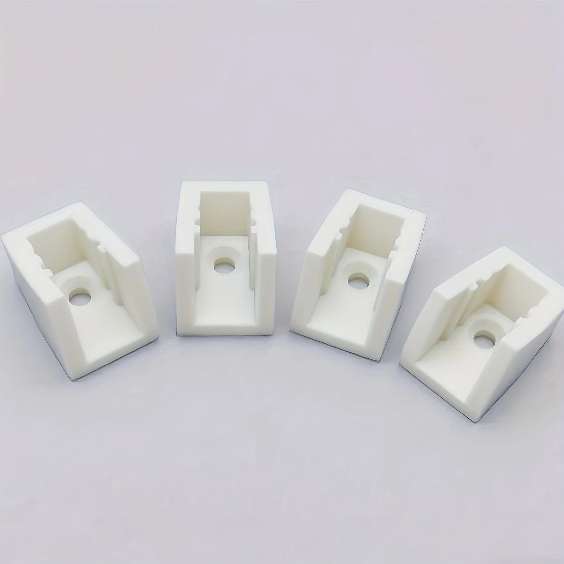 Universal Air Tool Holder & Hanger for Mechanic Tools, Heavy Duty Pneumatic Wall-Mounted Tool Organizer for Service Truck Qme White 6pcs