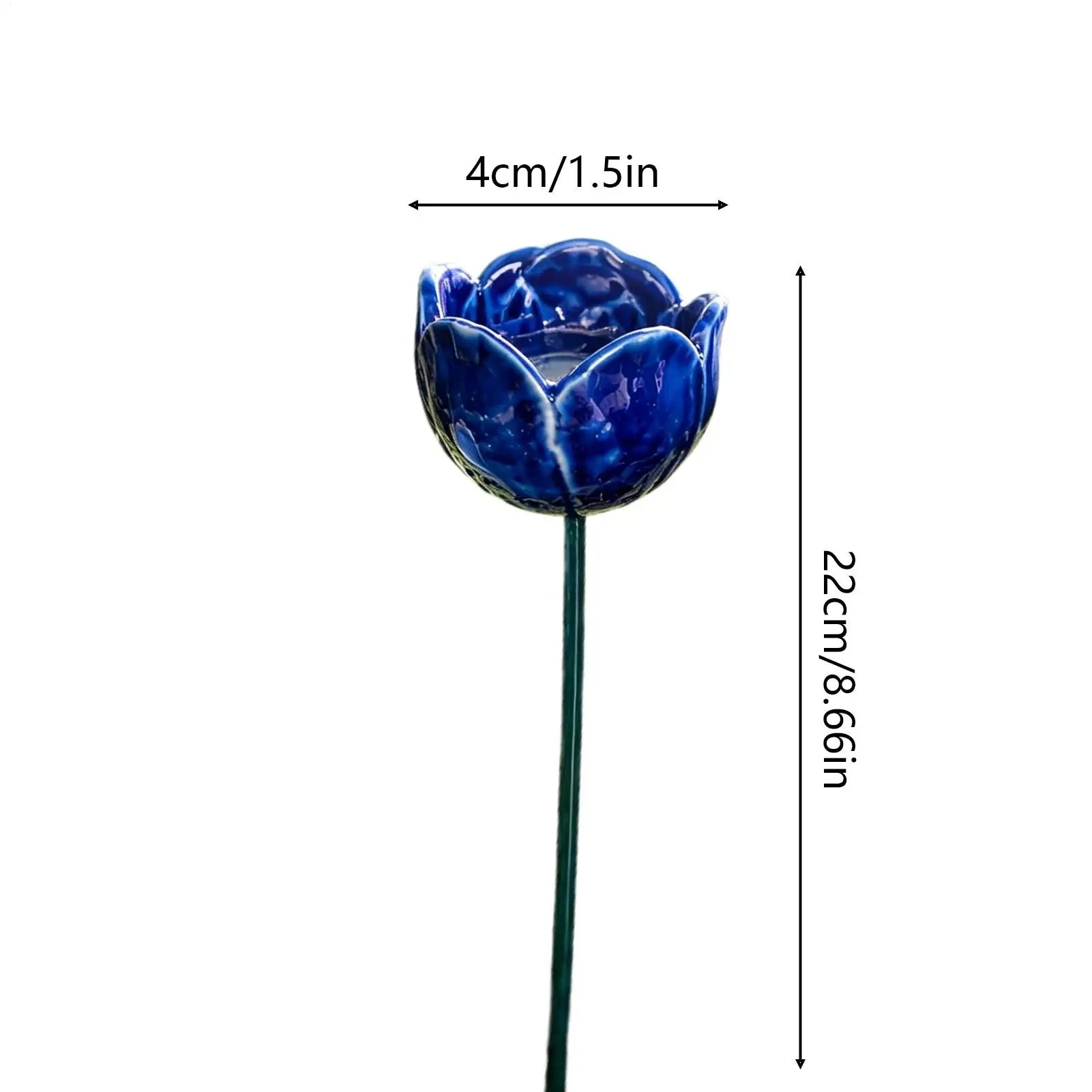 Bee Water Station Flower Garden Stake with Bee Bath Bird Water Bowl Decorative Outdoor Yard Art, Pollinator Watering Station Qme