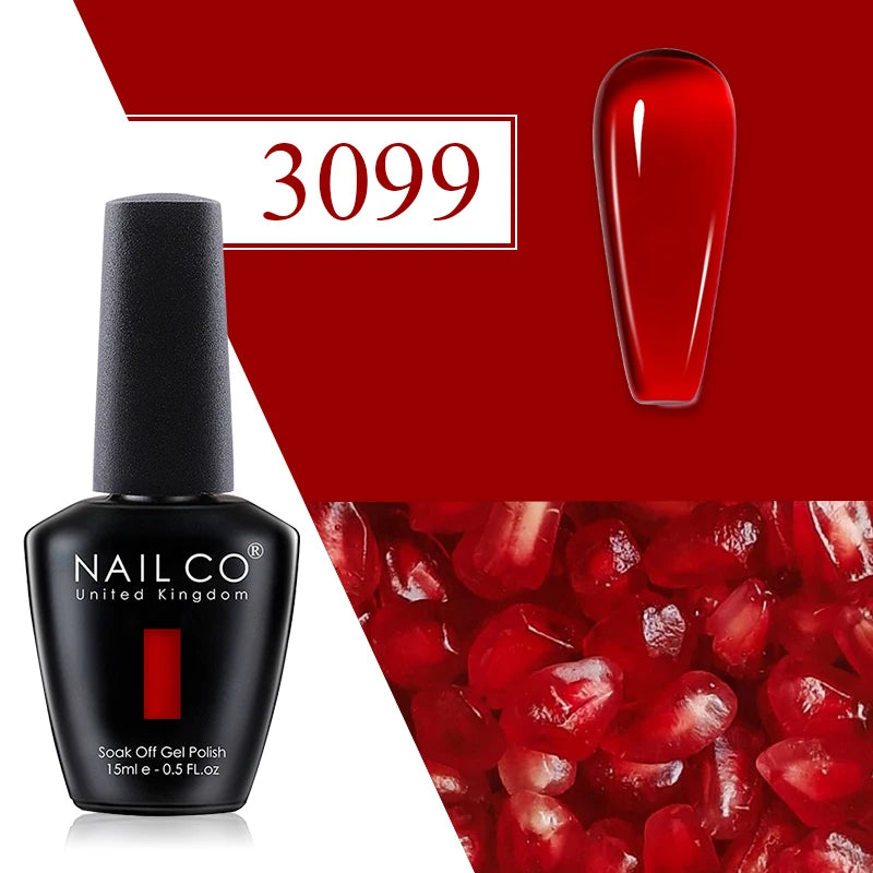 NAILCO Springsummer Hybrid Gel Nail Polish Semi-permanent UV Varnish