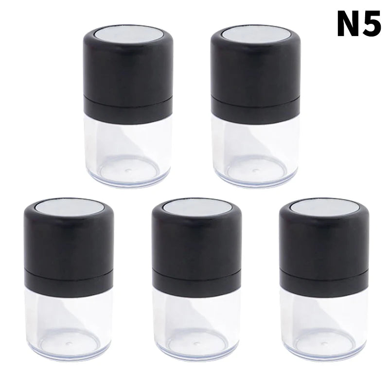 Travel Portable Loose Powder Compact Mirror Mushroom Sponge Puff Qme N5