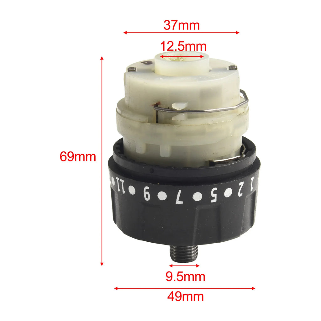 Brushless Dual Speed Self-lock Gearbox 13 Teeth For Cordless Drills Electric Screwdriver Tool Parts Power Tool Accessories Qme