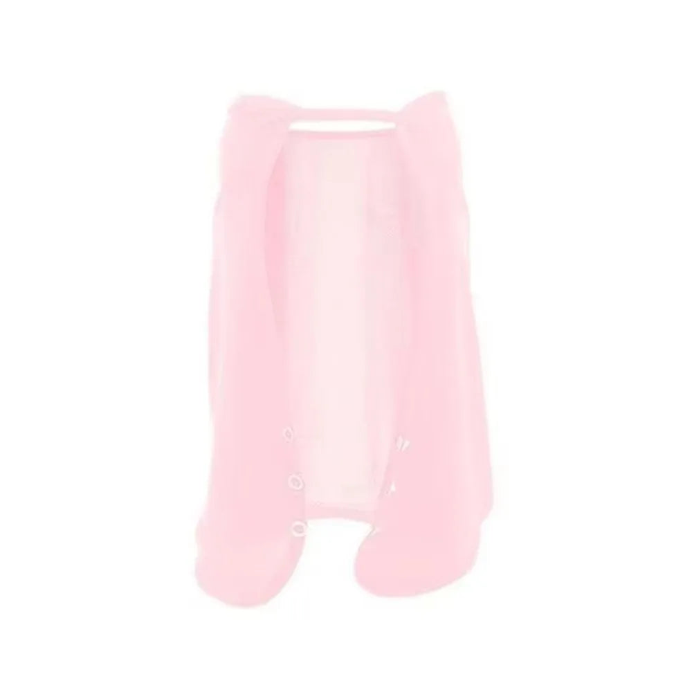 Breathable Solid Color Ice Silk Sunscreen Mask Quick Drying Scarves Cycling Scarf Neck Protector Shawl Face Veil Cycling Qme Pink-Long-