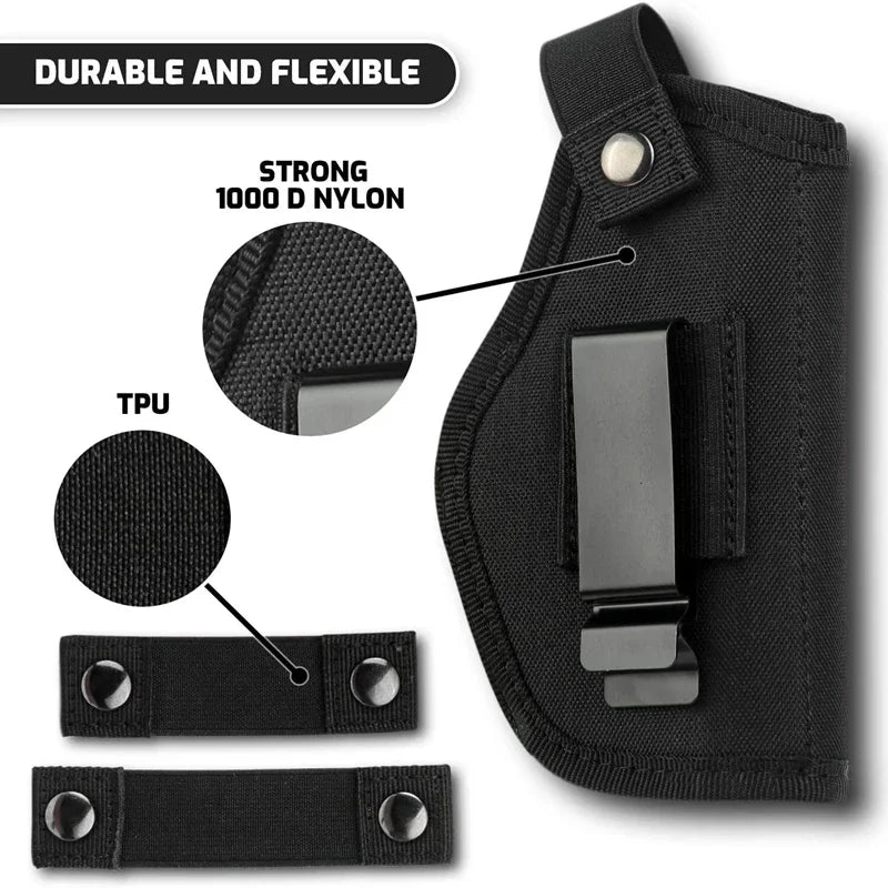 Holster Right Left OWB IWB Universal Inside Concealed Carry G17 19 23 Qme