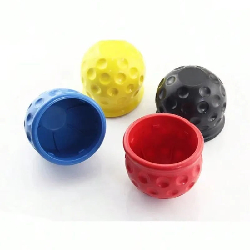 Brand New 50MM Tow Bar Ball Cover Cap Trailer Ball Cover Tow Bar Cap Universal Hitch Trailer Towball Protect Car Accessories Qme