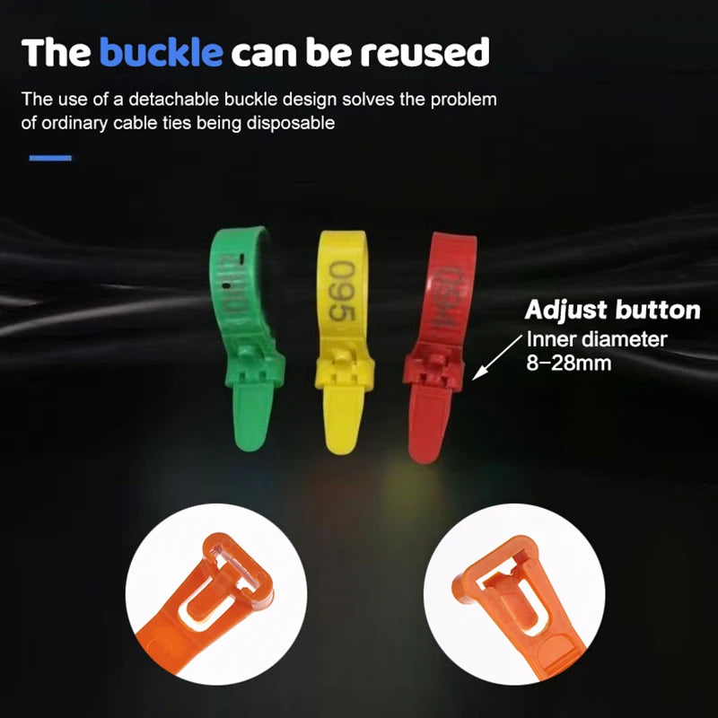 50 Reusable Flexible Retractable Foot Straps Poultry Marking Cards Qme