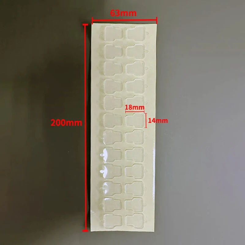 Model Same Nano Adhesive Doll Ornament Double Sided Tape Transparent Qme A1