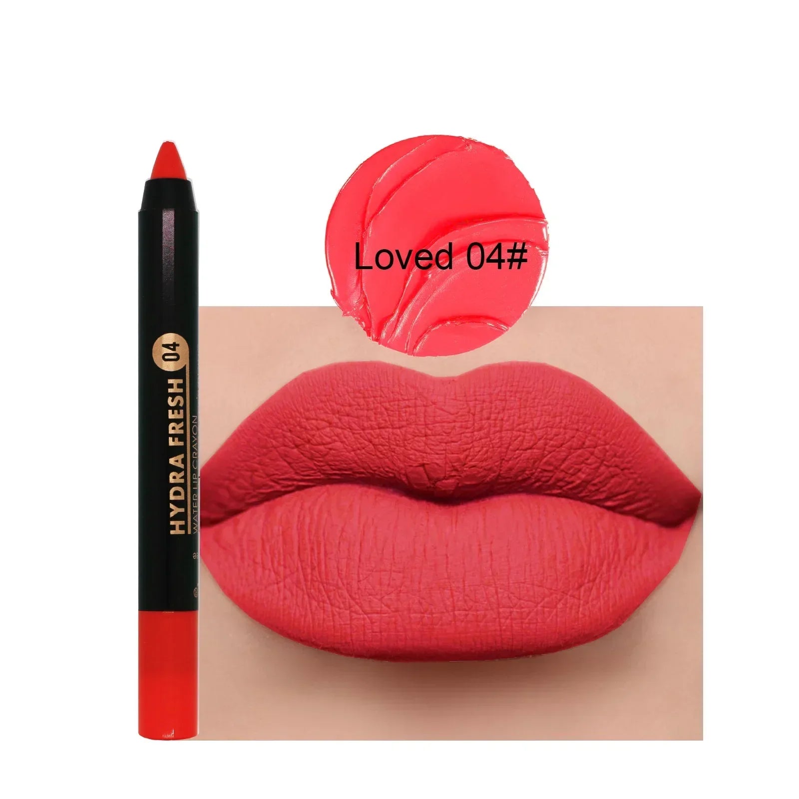 Matte Velvet Lipstick Pencil Waterproof Long Lasting Sexy Red Lip Sticks Non-Stick Cup Makeup Lip Tint Pencil Cosmetics 15Colors Qme 4