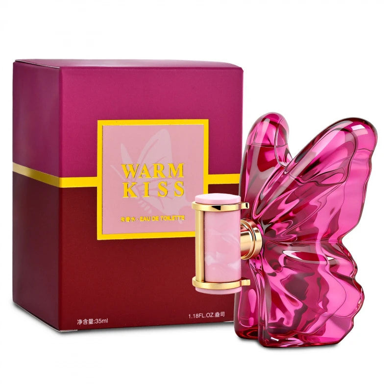 Luxury Butterfly Eau De Toilette Rose Jasmine Vanilla Long-lasting Qme Dance of Flames