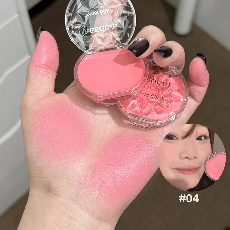 Light Blush Cream Moisturizing Matte Vitality Whitening Brightening Qme NO.R09-4
