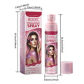 Shimmery Spray Shiny Glitter Spray Hair Shimmery Glitter Spray Hair And Body Washable Temporary Hair Body Glitter Color Spray Qme 100ml China Mainland