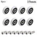 Bath Cabinet Roller Wheel Shower Room Accessories Bearing 19 23 Qme 19mm