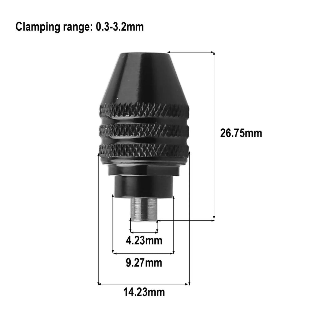 1pc 0.3mm-3.2mm Drill Chuck For WORX WX106 Polishing Machine Rotary Tools Screwdriver Drill Bits Chucks Adapter Rotary Tools Qme