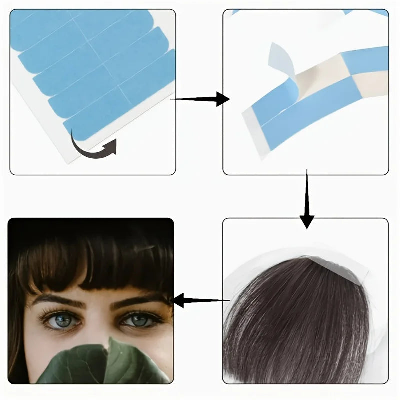 Neutral Adult Hair Extension Mask, Waterproof and Sweatproof, for Invisible, Comfortable, and Long-Lasting Hair Replacement Tool Qme