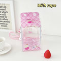 Cute Cartoon Toy Bag PVC Badge Display Portable Decorative Bag Qme style 2