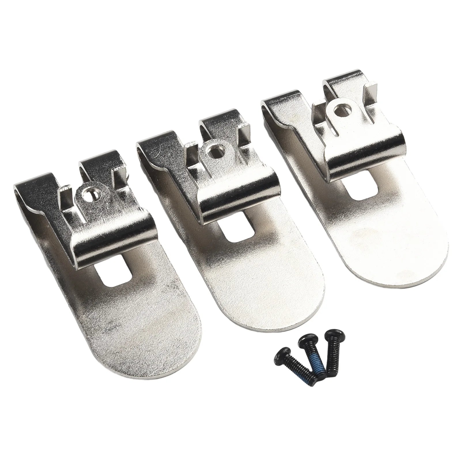 3Pc Steel N435687 Belt Hook Clip Kit With Screws For Drill Driver N435687 DCF620/DCF620B DCF622 For Drywall Power Tools Access Qme