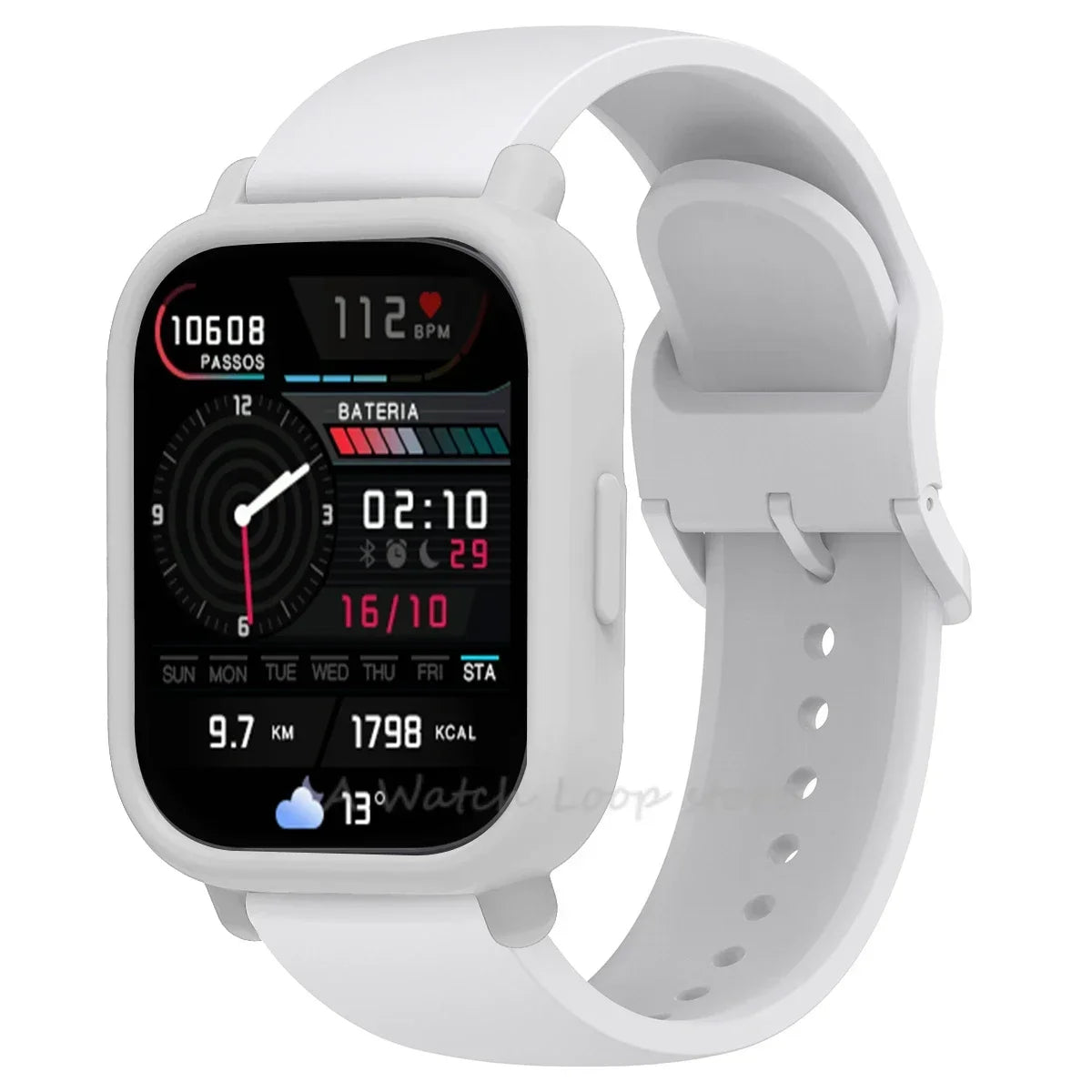 Silicone Case Strap Redmi Watch 5 Lite Active Repacement Bracelet