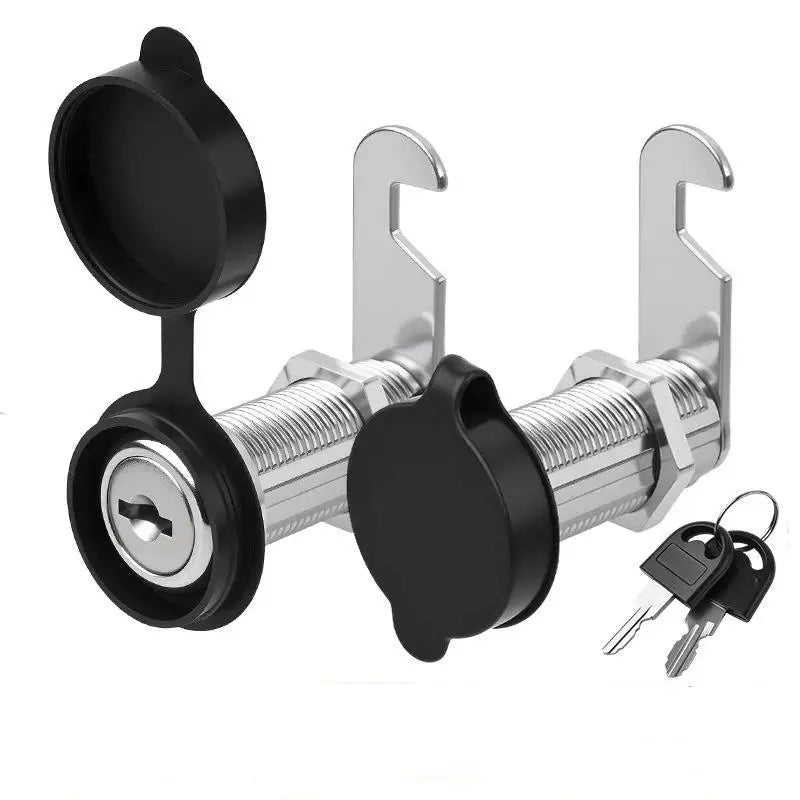 Zinc Alloy Cam Lock Waterproof Cover Cabinet Drawer Mailbox Latch 2 Qme