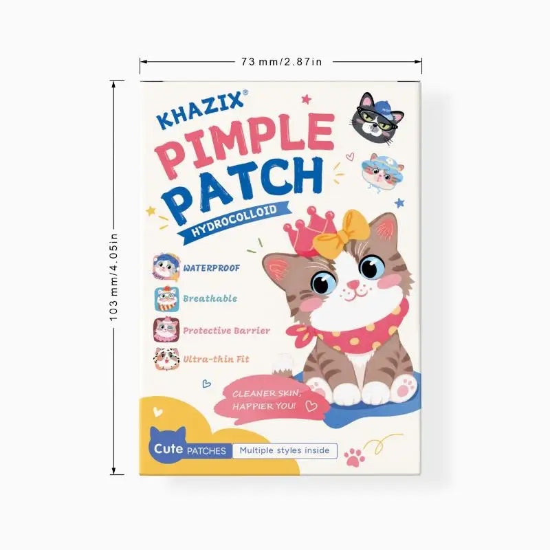 Cat-shaped Colorful Acne Patches Invisible Daytime Pimple Care Qme