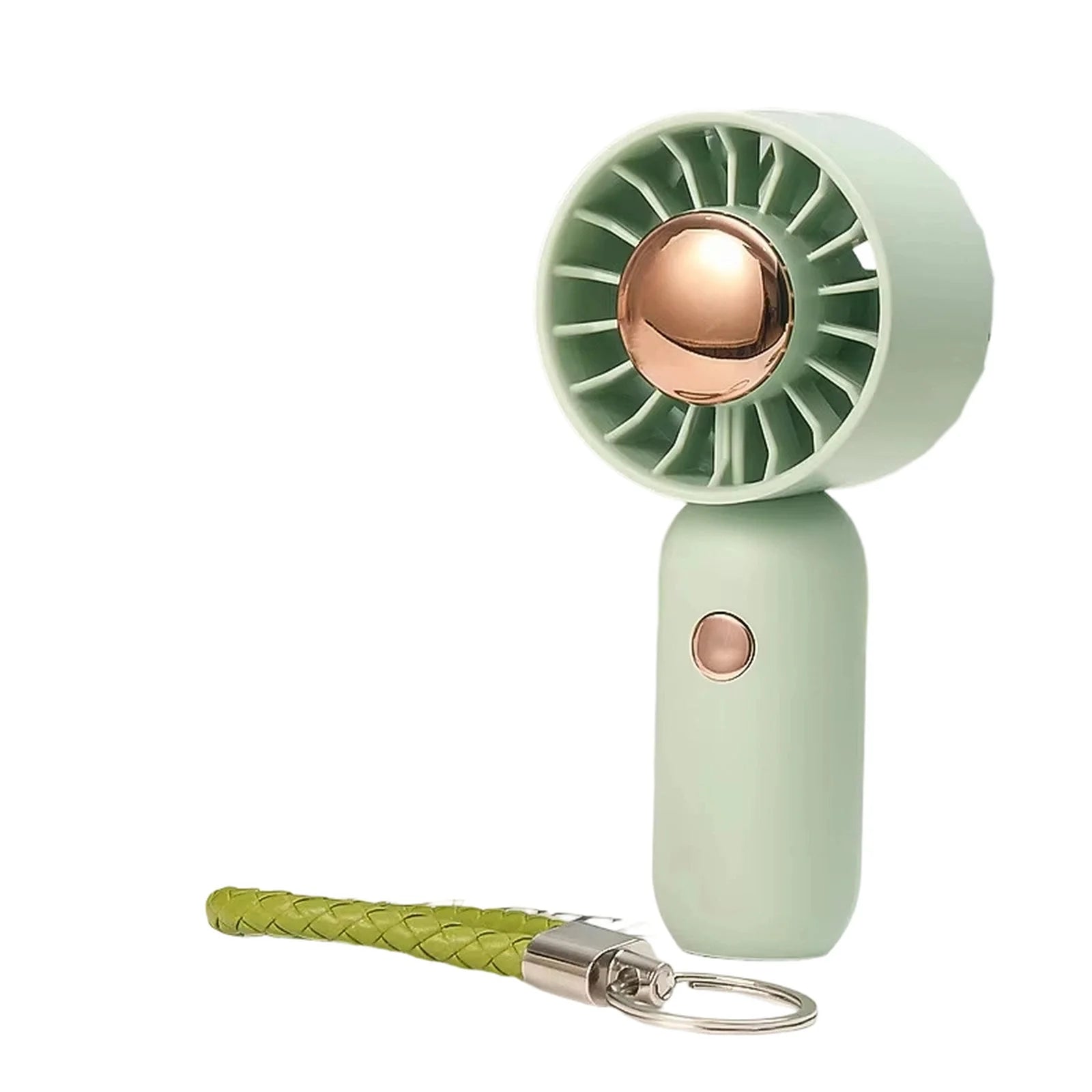 Small Outdoor Portable Handheld Fan Powerful Wind High Speed Fan New Solid Color Mini Fan Summer Daily Essential Products Qme