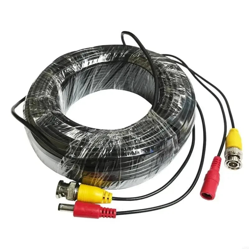 1PCS 5-50m BNC+DC Extension Cable Video Power Integrated Cable BNC Connector Cable Video Power All-in-One Line Qme