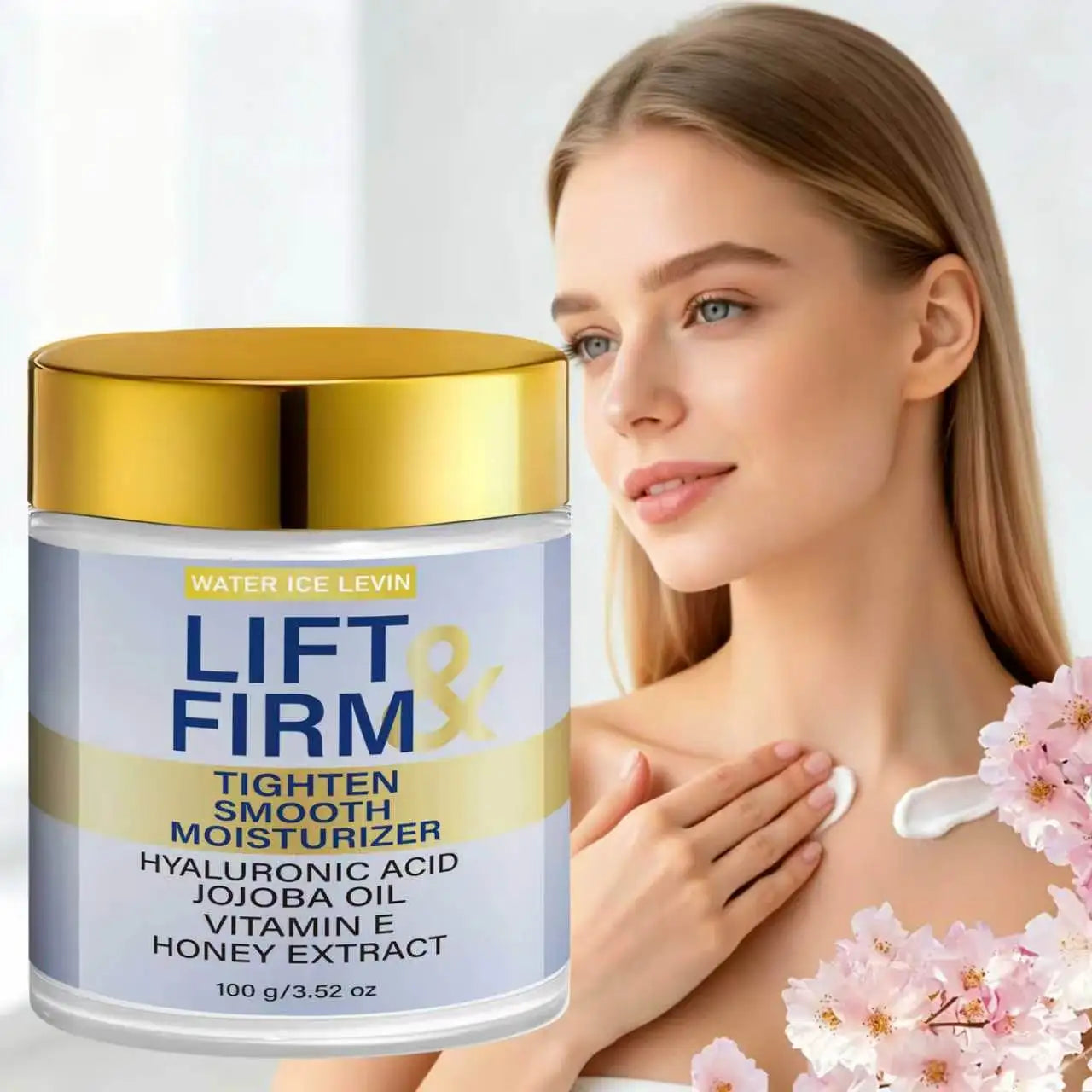 Jojoba Esters Lift & Firm Cream, Daily Hydrating Tightening Smoothing Face Skin Care Qme