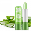 1pcs Aloe Vera Moisturizing Lipstick Lasting Nutritional Repair Lipsticks Anti Drying Color Changing Waterproof Natural Lip Care Qme 1pcs