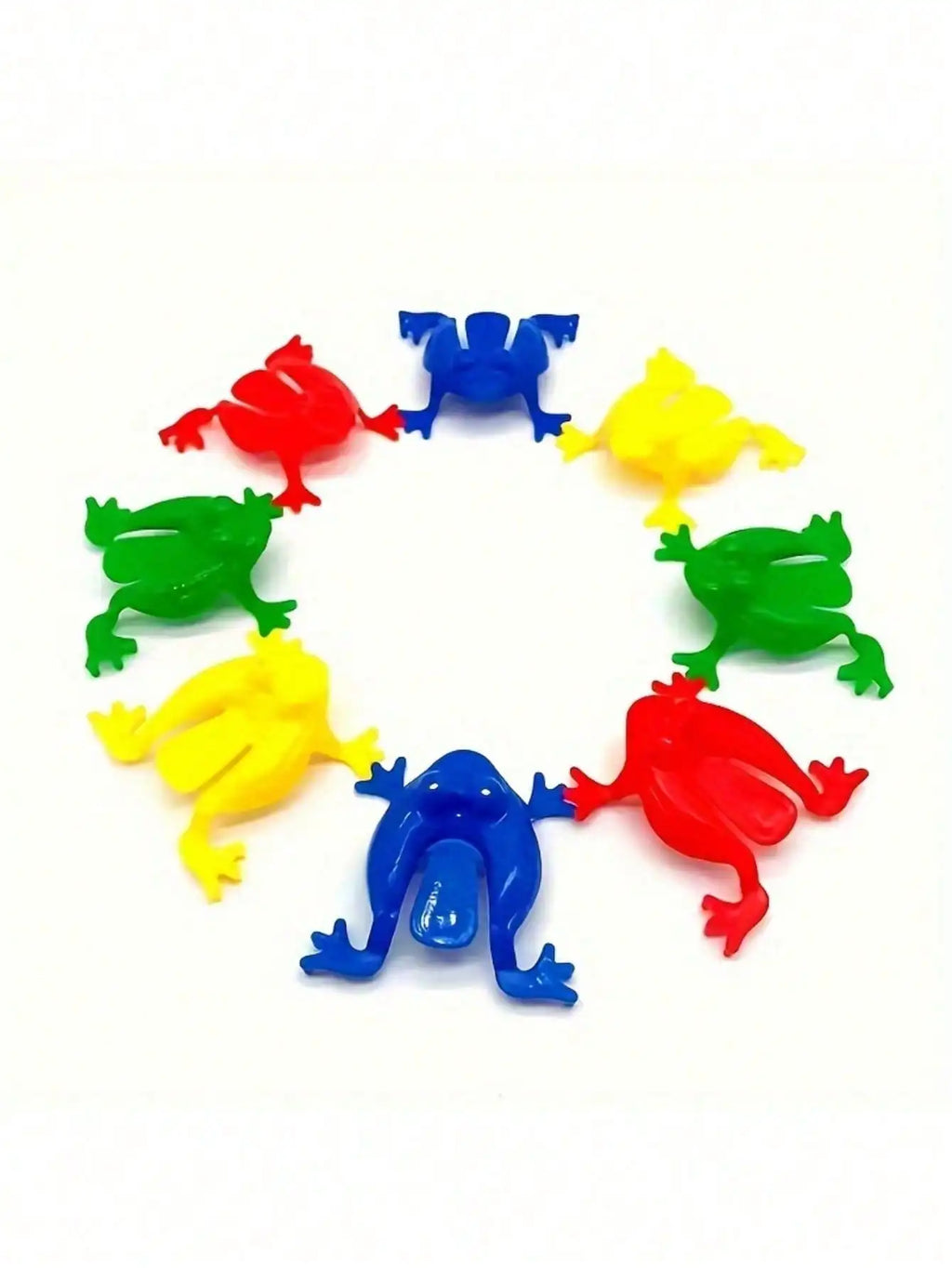Jumping Frog Toy Plastic Frogs Finger Pressing Toys Fun Qme