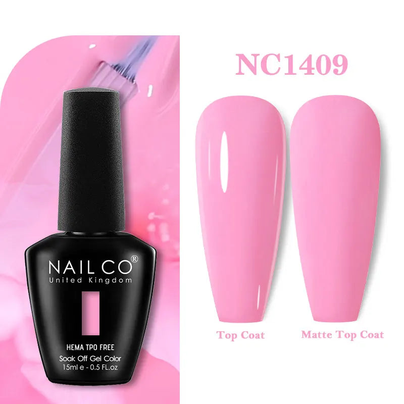 NAILCO Fresh Gel Nail Polish Nails Semi-permanent Varnish Hybrid