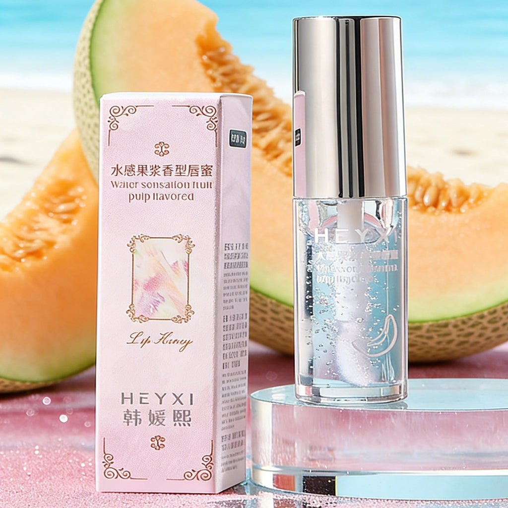 Water Sensitive Fruit Pulp Fragrant Lip Gloss Smooth Texture Ice Qme