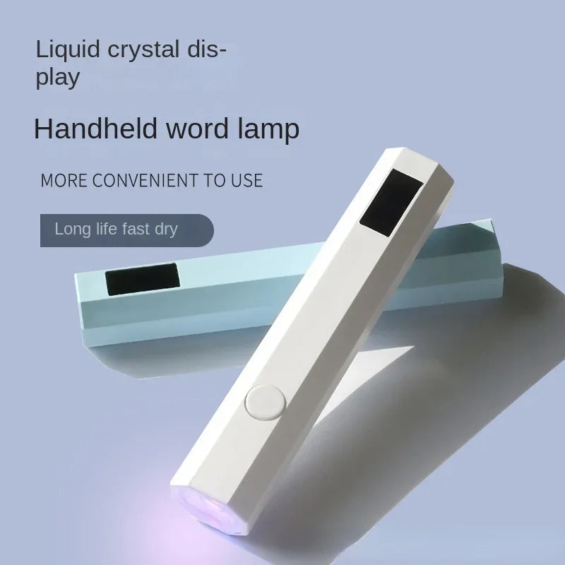 Mini Fashion And Portable Salon Quick Dry USB Nail Dryer Machine Home Phototherapy Tools Professional UV LED Nail Lamp Qme