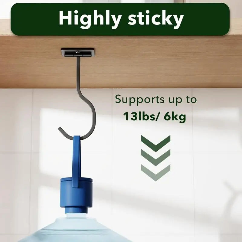 Under Banana Hook Can Be Fixed Screws Metal Multi-purpose Keep Qme