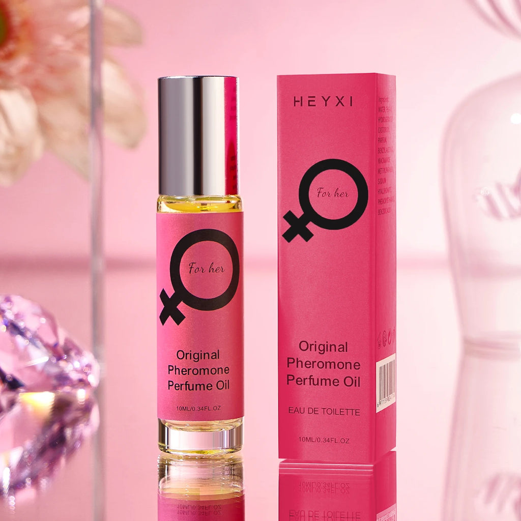 Rose Red Ladies' Rolling Fragrance Long-lasting Floral Fresh Natural Qme 1pcs