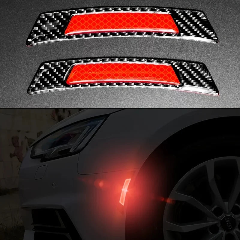 2pcs Car Reflective Sticker - Protect Your Car from Scratches & Enhance Its Look! Qme