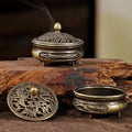 1PC Longfeng Fingertip Stove, Three-Legged Small Incense Burner, Non-Stick Powder Tray, Creative Aromatherapy Burner Qme Default Title