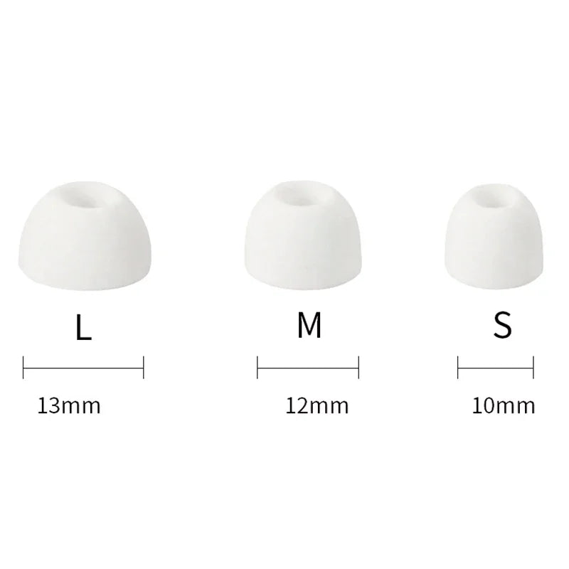 3 Sizes Silicone Ear Tips Soundcore Liberty 4 NC Earbuds Eartips Life Qme