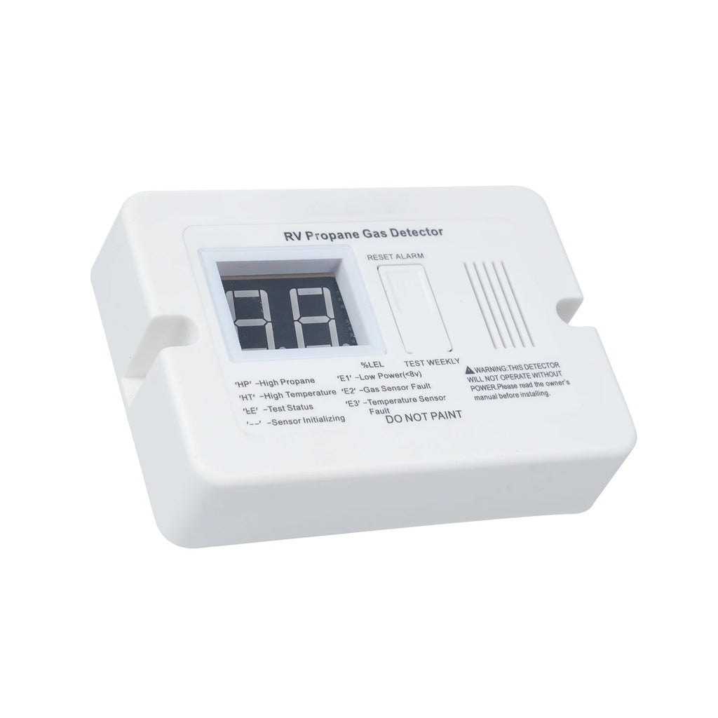 Rv Propane Gas Detector Gas Alarm 85db Alarm Sound Dc 12v Suitable For Rv Trailer Qme