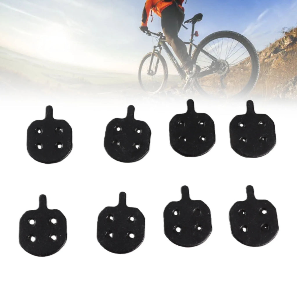 Brake Pads Resin Brake Pads Disc Brake Pads 4 Pairs Mountain Bike Metallic Disc Brake Pads For Hayes Sole MX2/3/4/5 CX5 GX-C GX2 Qme