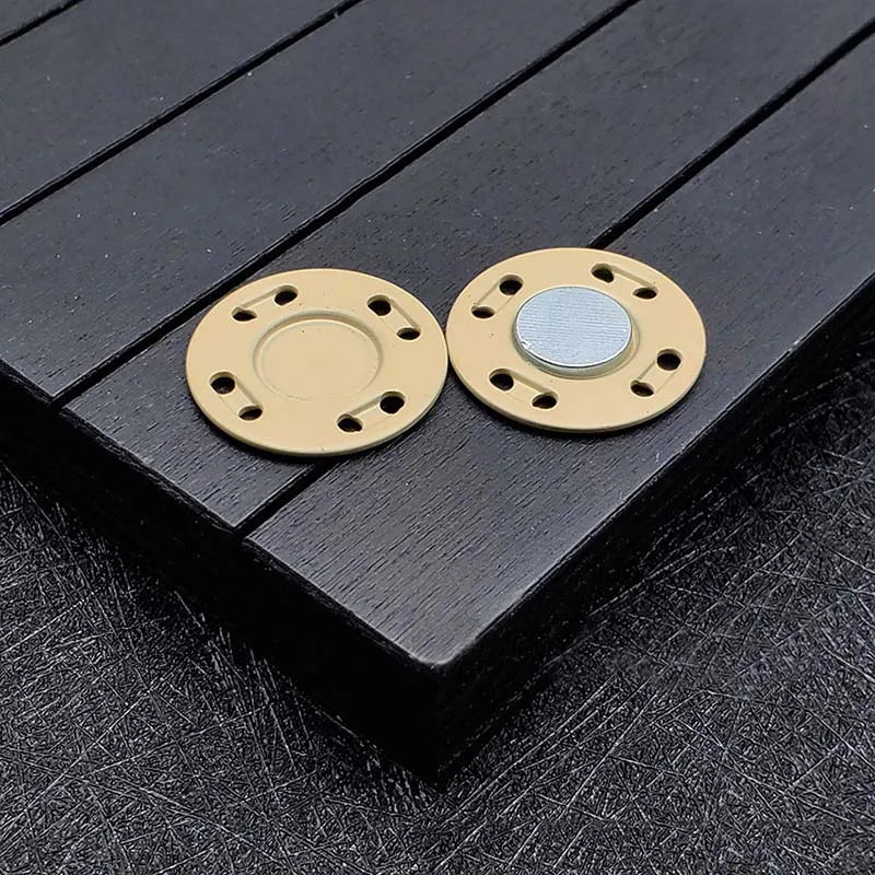 5Pairs 20Colors Metal Magnet Buckle Sewing Accessories Press Button For Jacket Bags Invisible Buckle DIY Cardigan Handwork Decor Qme 9 25mm