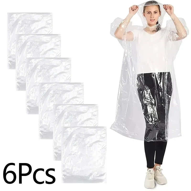 Disposable Waterproof Raincoat Outdoor Hiking Mountaineering Qme