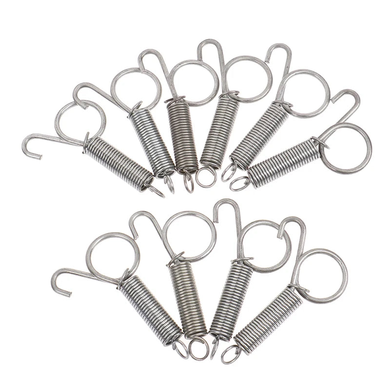 Rabbit Cage Door Tension Spring Hook Fixing Multipurpose Animal Qme