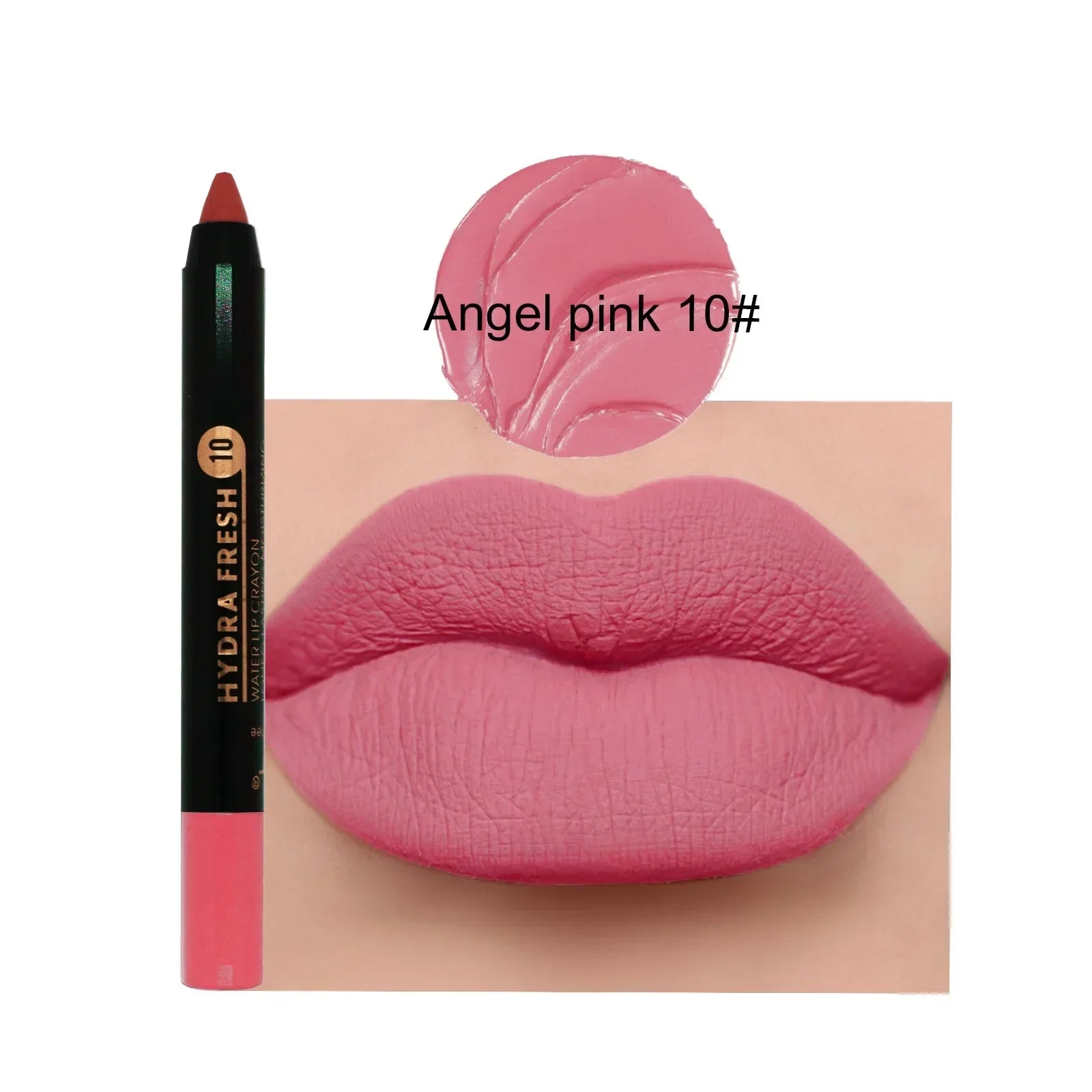 Matte Velvet Lipstick Pencil Waterproof Long Lasting Sexy Red Lip Sticks Non-Stick Cup Makeup Lip Tint Pencil Cosmetics 15Colors Qme 10