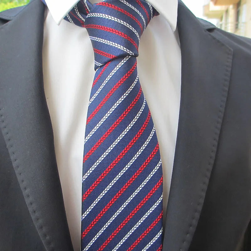 100 Silk Brown Red Gradient Patterned Neat Tie Men's Formal Business Qme RT8