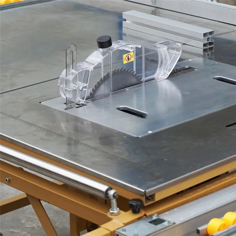 A02F-Table 4-10 Inch Electric Circular Saw Safety Support Clear Plastic Dust Guard Transparent Protective Shell Cover Qme