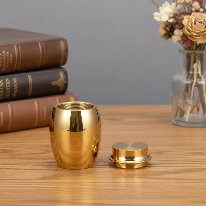 Human Ashes Tree Life Mini Urn Aluminium Alloy Holder Small 1 57 Qme