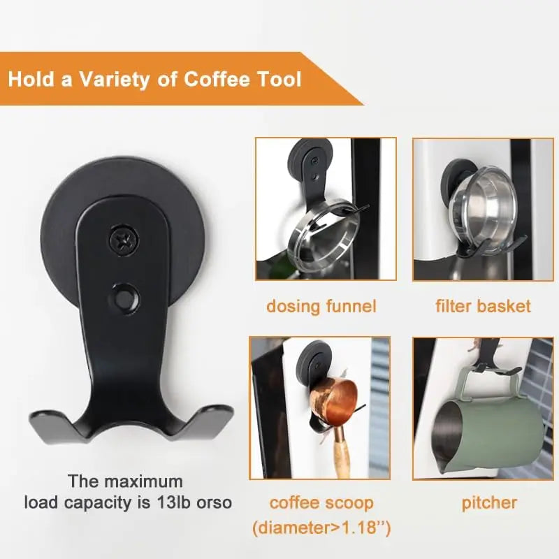 Magnetic Hooks Breville Ninja ES601 Coffee Machines Handle Storage Qme